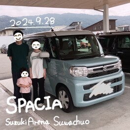 【ご納車】 2024.9.28　T様　スペーシア