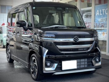 富津市にお住まいのM様に、スペーシアカスタムをご納車いたしました。