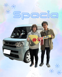 ご納車おめでとうございます！！【スペーシア】