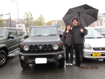 S様　ご納車おめでとうございます！