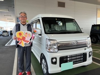 エブリイワゴンご納車しました☆