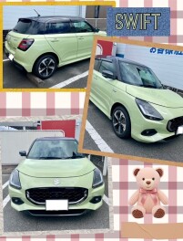 スイフトの新色！　クールイエローメタリックです！