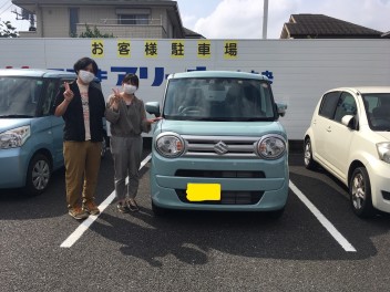 ☆ワゴンRスマイル　御納車第①号☆