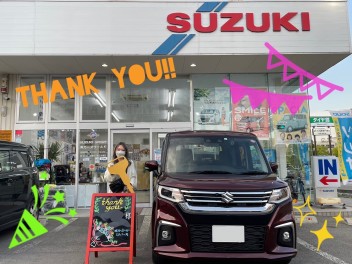 S様、新車ソリオご納車おめでとうございます！