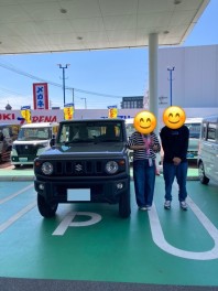 ジムニーご納車でした(^_-)-☆