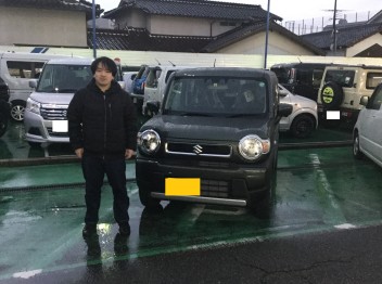 当店第１号！新型ハスラー納車です！