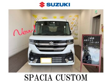 【スペーシアカスタム】ご納車おめでとうございます＠しのはら