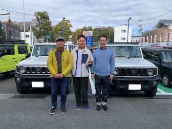 T様　ご納車おめでとうございます！