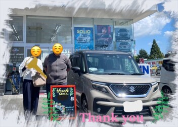 T様　中古車ｿﾘｵﾊﾞﾝﾃﾞｨｯﾄご納車おめでとうございます！