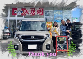 T様　中古車ｿﾘｵご納車おめでとうございます！