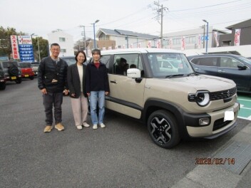 T様　ご納車おめでとうございます！