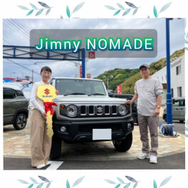 T様へ新型ジムニーノマドを祝ご納車☆当店第１号！！