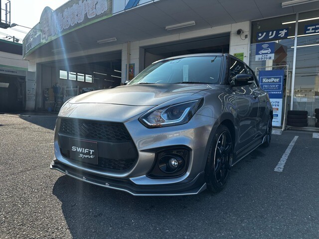 スイフトスポーツシルバーフルエアロ仕様