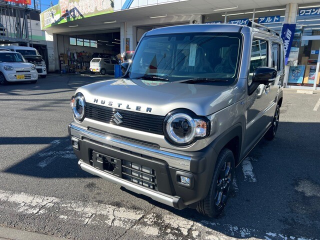 ハスラータフワイルドターボスチールシルバー