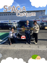 スペーシアカスタムご納車です