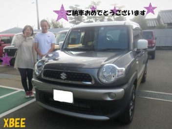 XBEE　ご納車おめでとうございます!!!