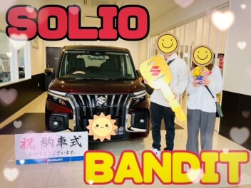 ＊ソリオ納車でした＊