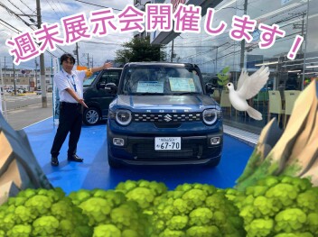 週末展示会のお知らせ！8/22~8/24