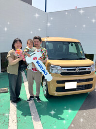 スペーシア☆ご納車おめでとうございます！