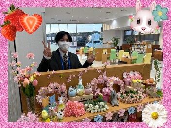 ショールームが春に♪