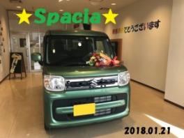 新型Spacia☆納車式