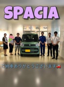 大人気SPACIAご納車！☆