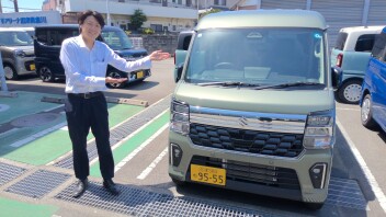 エブリイワゴン試乗車ございます！
