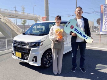 S様ワゴンＲご納車ありがとうございます