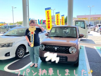 ☆☆ラパン納車しました☆☆
