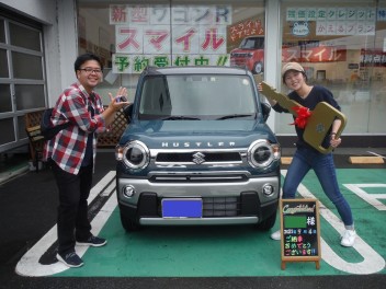 ハスラーのご納車おめでとうございます！