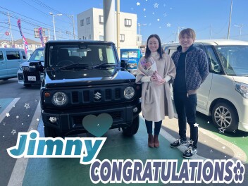ジムニーご納車おめでとうございます！！