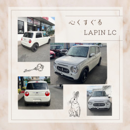 納車待ちのお客様のラパンが入庫しました！