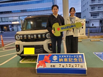 ☆★☆　スペーシアギア納車です！　☆★☆