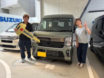 エブリイワゴン　ご納車おめでとうございます