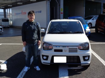 アルトワークスご納車おめでとうございます！