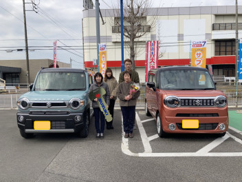 Y様　ハスラーご納車おめでとうございました！！