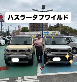 Y様　ハスラーご納車　担当かわばた