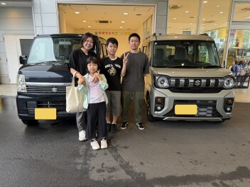 スペーシアギアをご納車致しました！！！