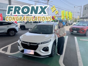 フロンクスご納車おめでとうございます！