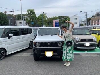 Y様　ご納車おめでとうございます！