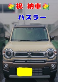 ハスラー納車しました