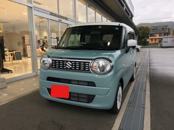 ワゴンＲスマイル納車いたしました。