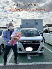 ワゴンＲご納車おめでとうございます(*^^)v