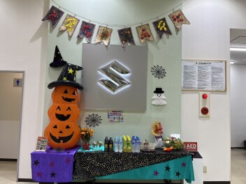 お店がハロウィン仕様になりました！