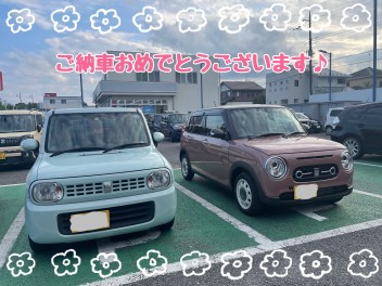 ラパンＬＣご納車です(*^^*)