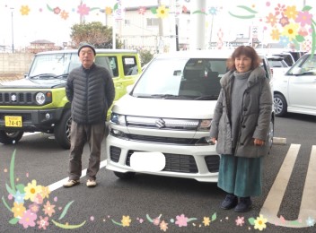 ワゴンＲ納車させていただきました☆