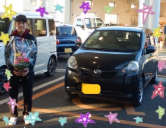 ミラ納車させていただきました☆