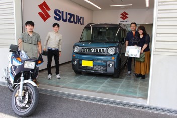 スペーシアギアご納車★御所市在住F様