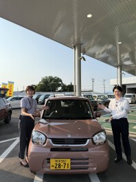 試乗車の紹介です