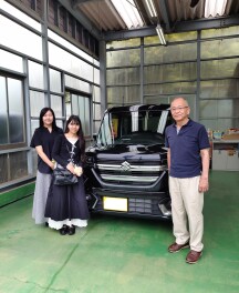 スペーシアカスタム納車式